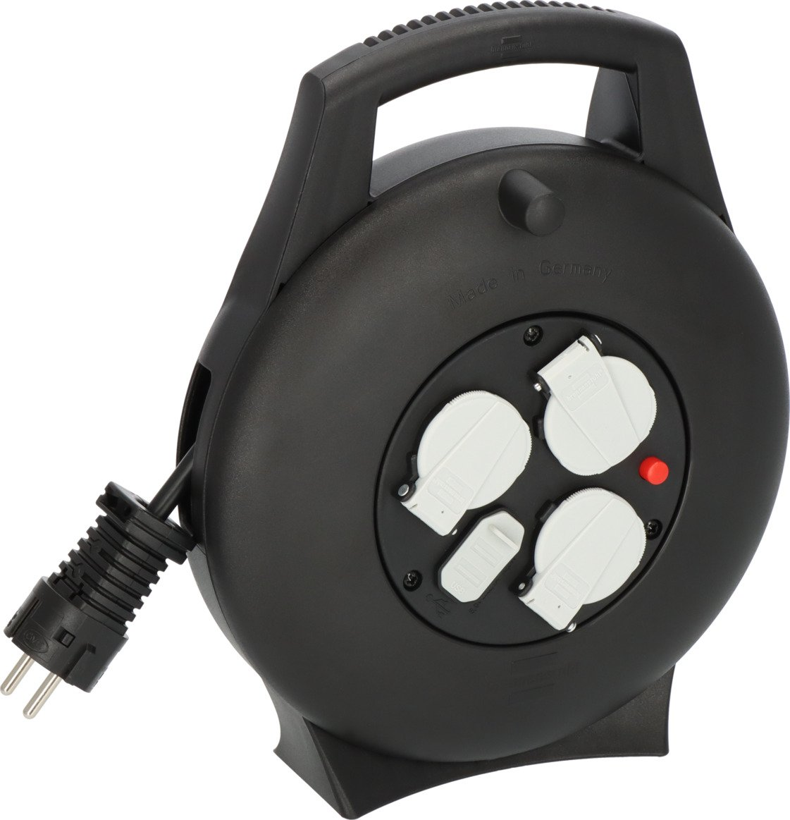 prelungitor cu tambur brennenstuhl vario line, 3 prize, 2 usb, 10m, h05vv-f 3g1,5 - imagine 15